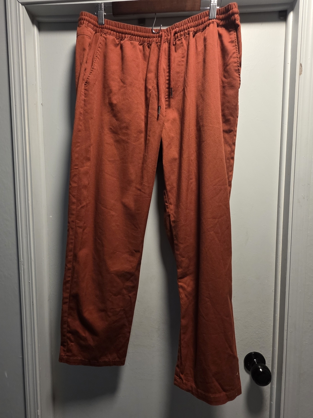 Volcom Men's Rust Drawstring Joggers - Picture 2 of 10